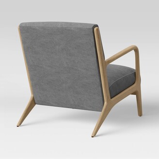 Esters Wood Armchair Charcoal Gray - Project 62™