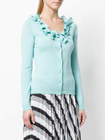Thumbnail for your product : Moschino Boutique embellished neckline cardigan