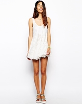 Thumbnail for your product : Native Rose Lace Swing Dress with Low Back