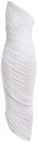 Thumbnail for your product : Norma Kamali Diana Asymmetric Midi Dress - Womens - White