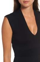 Thumbnail for your product : MICHAEL Michael Kors Rib Waist Knit Midi Dress