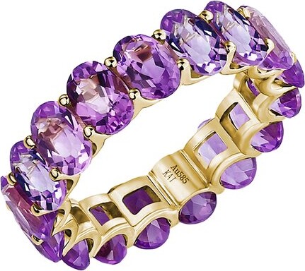Kai Fine Jewelry 14K 7.60 ct. tw. Amethyst Eternity Ring
