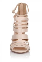 Thumbnail for your product : Nude Multi Strap peep toe heel