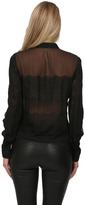 Thumbnail for your product : Alice + Olivia Vicka Lace Blouse in Black