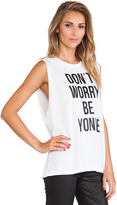 Thumbnail for your product : Style Stalker Don't Worry Be Yonce Muscle Tank