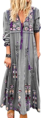 oversized boho dress