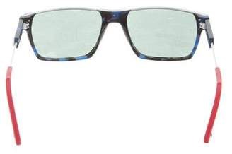 Kenzo Square Tortoise Sunglasses