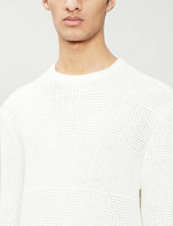 Thumbnail for your product : Sandro Leron crewneck cotton-knit jumper