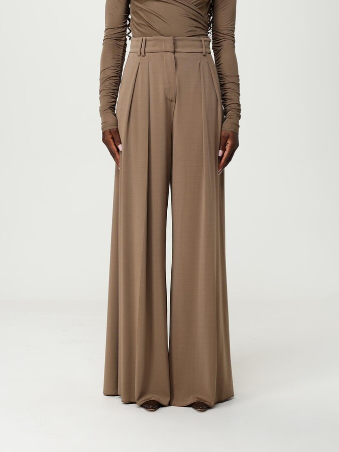 Max Mara Pants Woman color Hazel