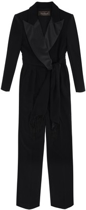 max mara black jumpsuit