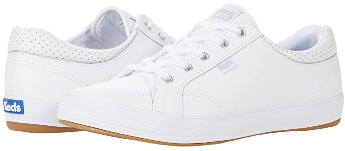 Keds Women White Leather Shoes | Shop the world's largest collection of  fashion | ShopStyle