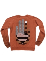 Thumbnail for your product : Freecity Friend Helping Hand Raglan Pullover Sweatshirt