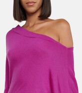 Thumbnail for your product : Tom Ford One-shoulder cashmere and silk midi dress