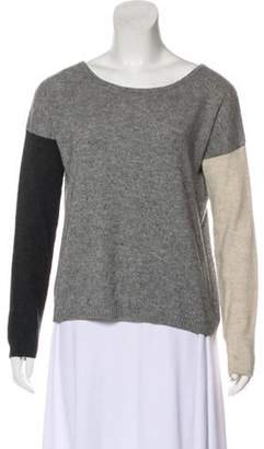 Autumn Cashmere Lightweight Cashmere Sweater Grey Lightweight Cashmere Sweater