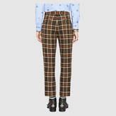 Thumbnail for your product : Gucci Vintage check punk pant