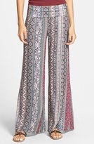 Thumbnail for your product : Living Doll 'Vertical Hatchi' Palazzo Pants (Juniors)
