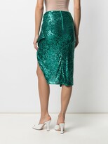 Thumbnail for your product : Pinko Square-Sequins Embellished Skirt
