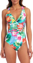 Thumbnail for your product : La Blanca Tropea Cross Back Mio One-Piece Swimsuit