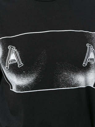 Aries printed crew neck T-shirt