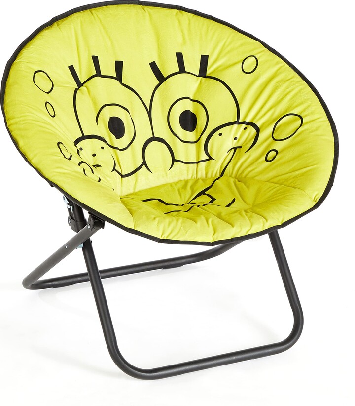 Idea Nuova Spongebob Squarepants Foldable Saucer™ Chair with Metal