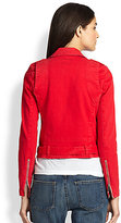 Thumbnail for your product : Current/Elliott Denim Motorcycle Jacket