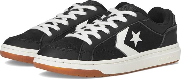 Converse Pro Blaze Classic Shoes Black/Egret/Dark Matter : Men's 4.5 - Women's 6 Medium, Leather