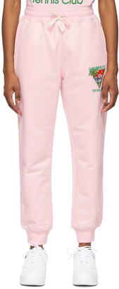 Casablanca Pink 'Tennis Club' Lounge Pants