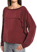 Thumbnail for your product : Diesel Ruffled Cupro Top