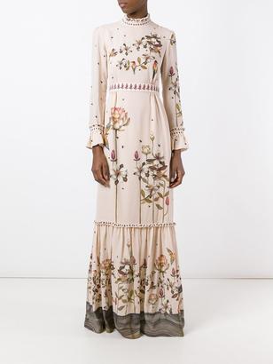 Vilshenko floral print maxi dress - women - Silk - 8