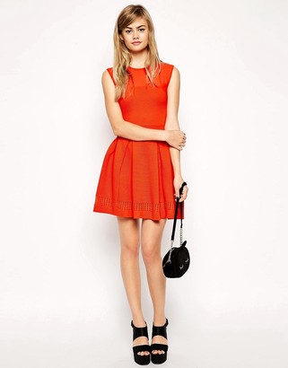 Asos Design ASOS co-ord Structured Dress With Cut Out Detail