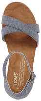 Thumbnail for your product : Toms Girl's 'Correa' Ankle Strap Sandal