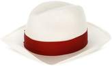Thumbnail for your product : Borsalino ribbon embellished sun hat