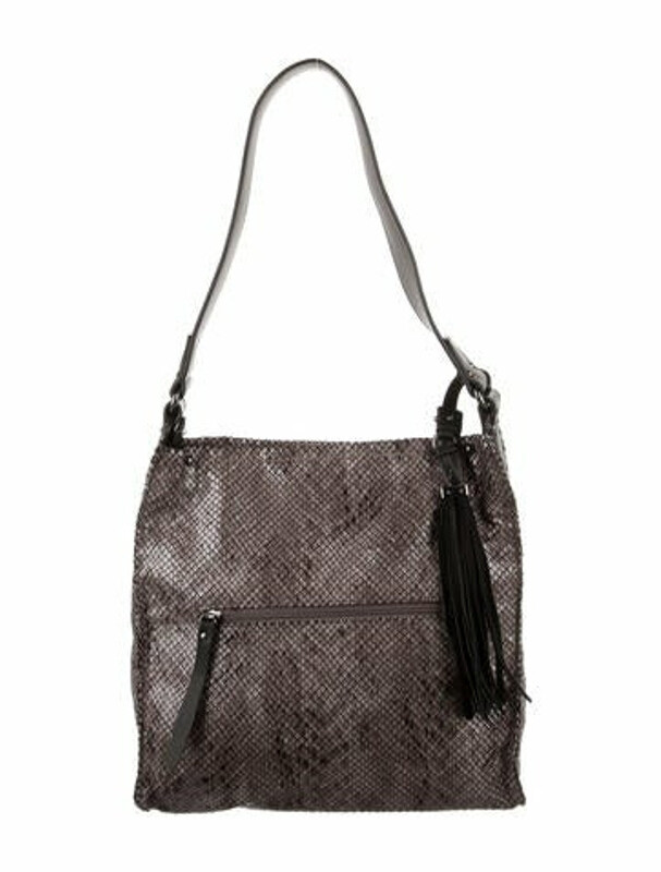 faux snakeskin crossbody bag