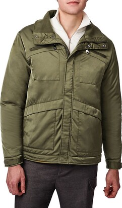 Men's Twill Zip Front Jacket | ShopStyle