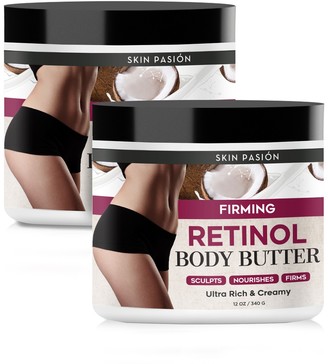 Skin Pasion Coconut & Retinol Firming Body Butter - 2 Pack