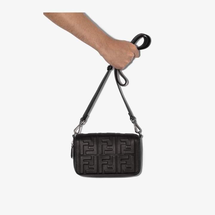 fendi black camera bag