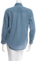 Thumbnail for your product : Etoile Isabel Marant Pinstripe Button-Up Top
