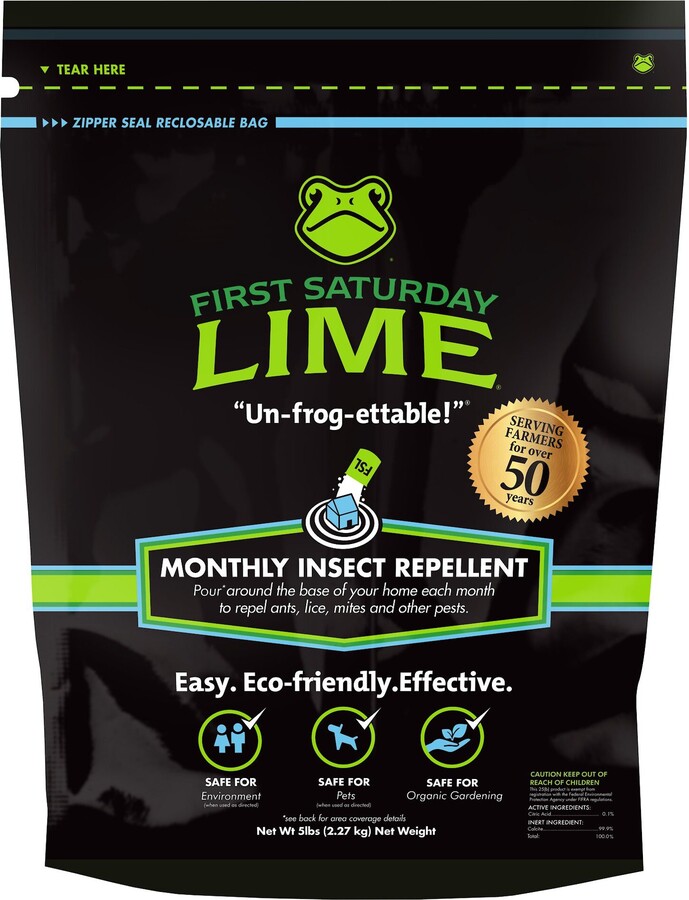 First Saturday Lime Monthly Pet Insect Repellent, 5-lb bag