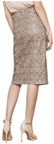 Thumbnail for your product : BCBGMAXAZRIA Python Knit Pencil Skirt (Bare Pink Combo) Women's Skirt