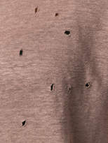 Thumbnail for your product : IRO distressed knitted T-shirt