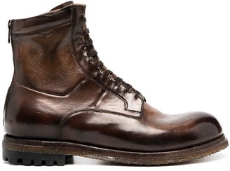 Silvano Sassetti Lace-Up Ankle Boots