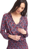 Thumbnail for your product : Gap Mix print long sleeve dress