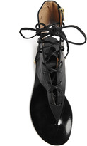 Thumbnail for your product : By Malene Birger Tallia Lace Up Thong Sandal