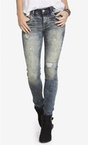 Thumbnail for your product : Express Mid Rise Jean Legging