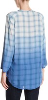 Thumbnail for your product : Casual Studio Ombre Plaid Blouse