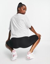 Thumbnail for your product : Puma Essentials logo cropped t-shirt in grey