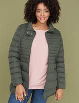 Thumbnail for your product : Lane Bryant Stretch Puffer Jacket - Ivy Green