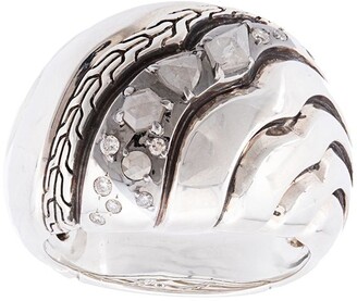 John Hardy Lahar diamond dome ring