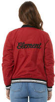 Thumbnail for your product : Element New Women's Womens Cruise Bomber Polyester Red