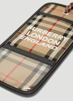 Thumbnail for your product : Burberry Vintage Check Card Holder in Beige